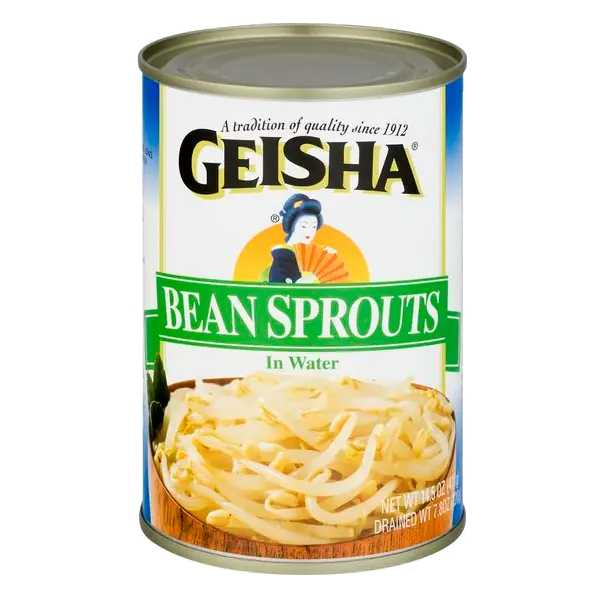 Bean Sprouts in Water
