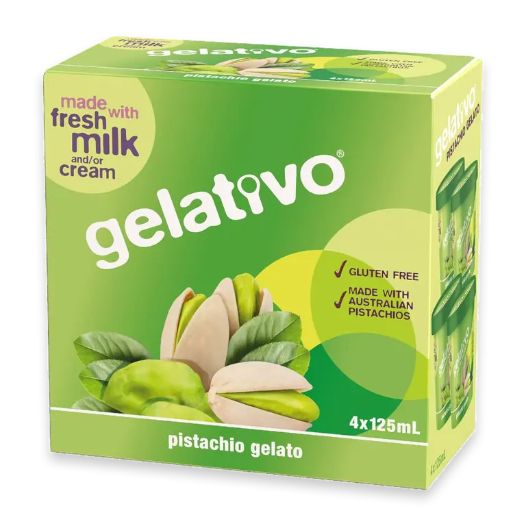 Pistachio Gelato Cups