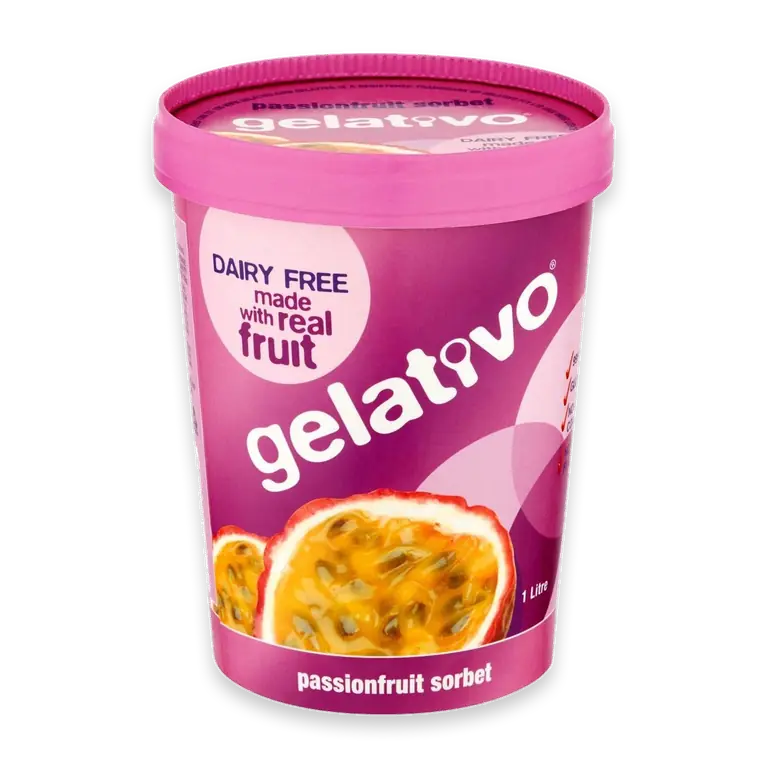 Sorbet Tub Passionfruit