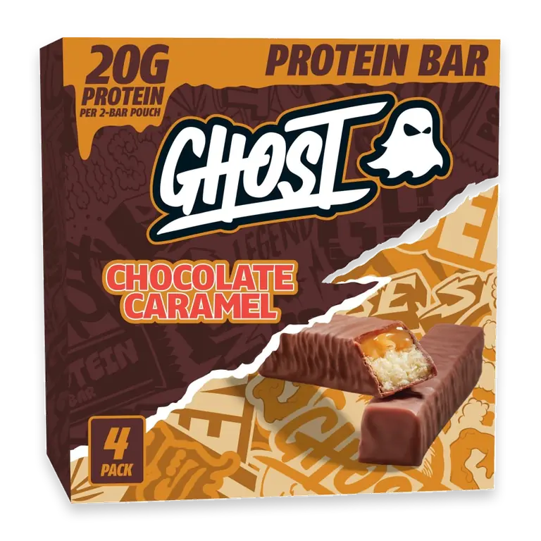 GHOST Chocolate Caramel Protein Bar