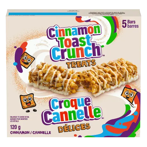 Toast Crunch Treat Bars Cinnamon 5 x 24 g