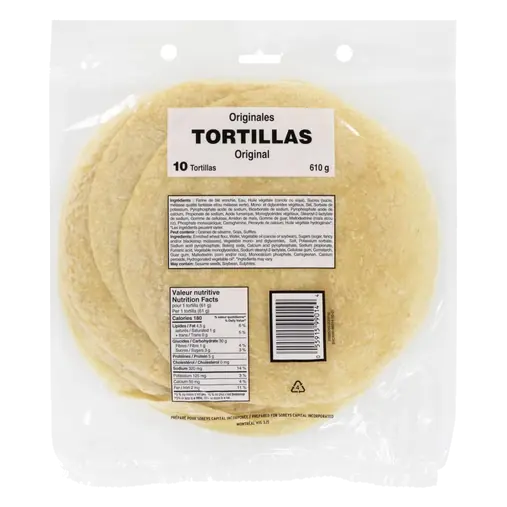 Tortillas Original 10 Pack 610 g