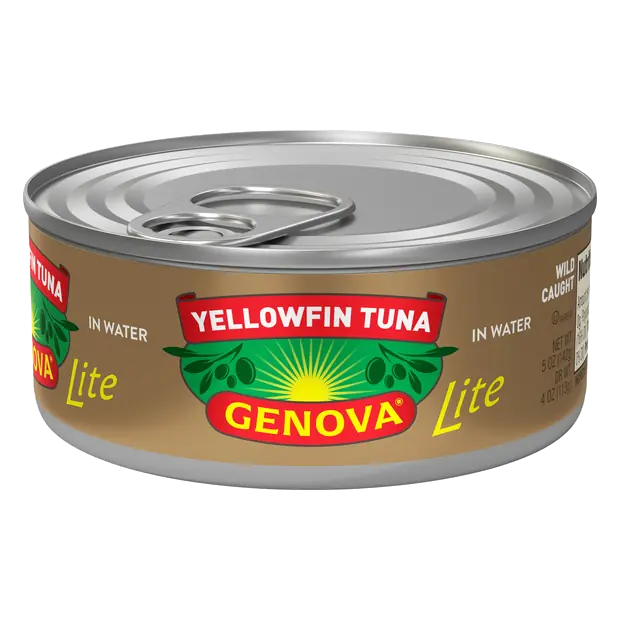 Wild Caught Lite Yellowfin Tuna in Water