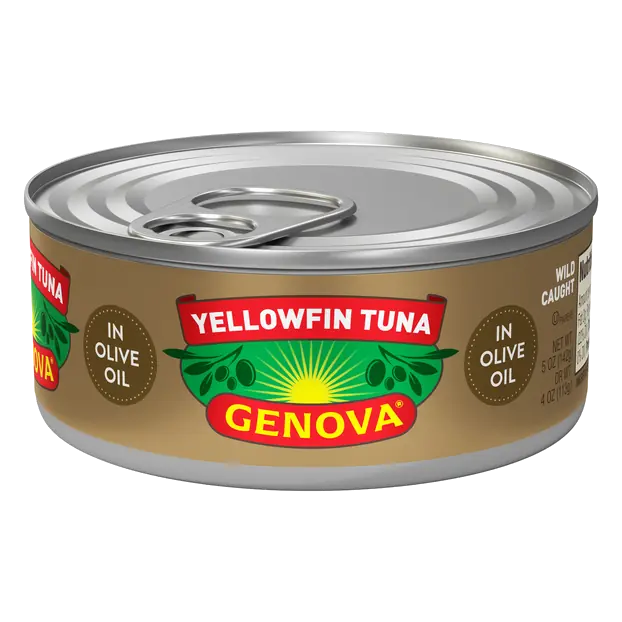 Wild Caught Yellowfin Tuna in Olive Oil