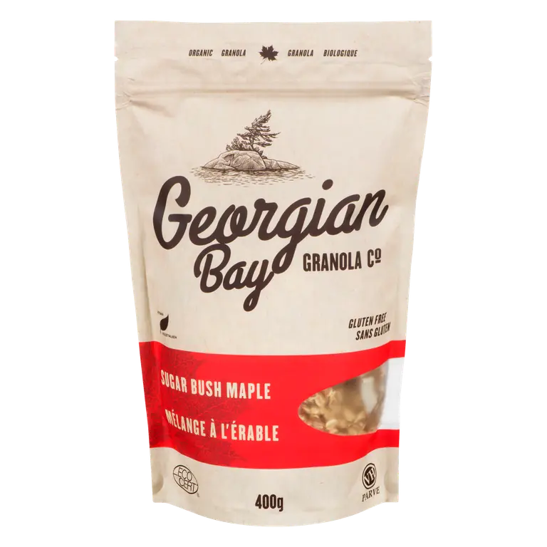 Georgian Bay Granola Co. Organic Gluten-Free Sugar Bush Maple Granola 400 g