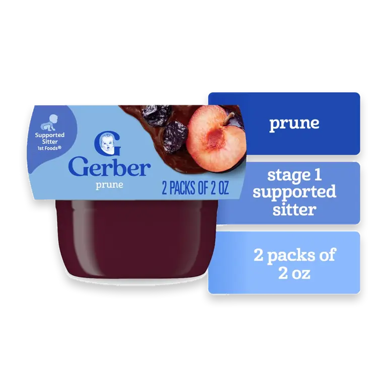 1st Foods Baby Food Prune Tubs (2 Pack)