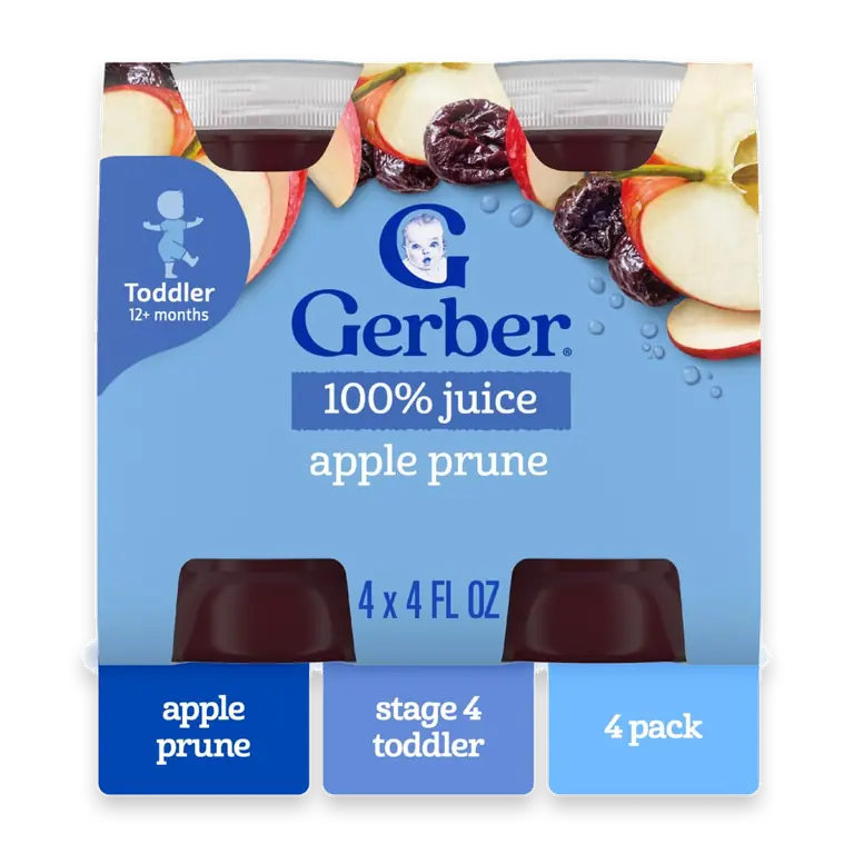 Fruit Juice Apple Prune Bottle