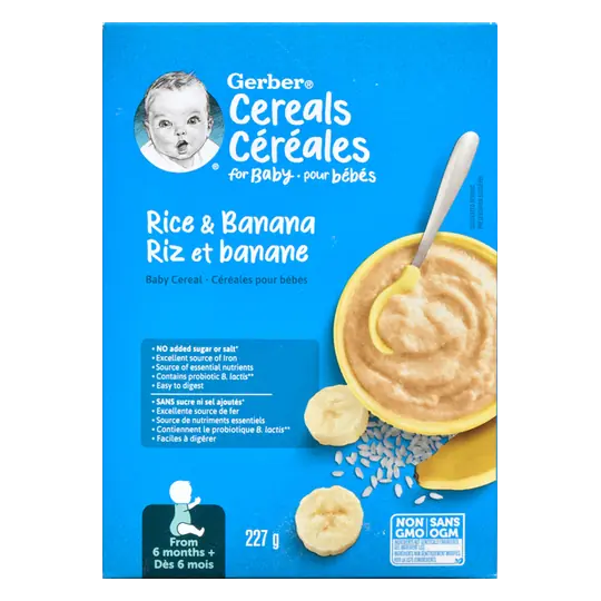 Baby Cereal Rice & Banana 227 g