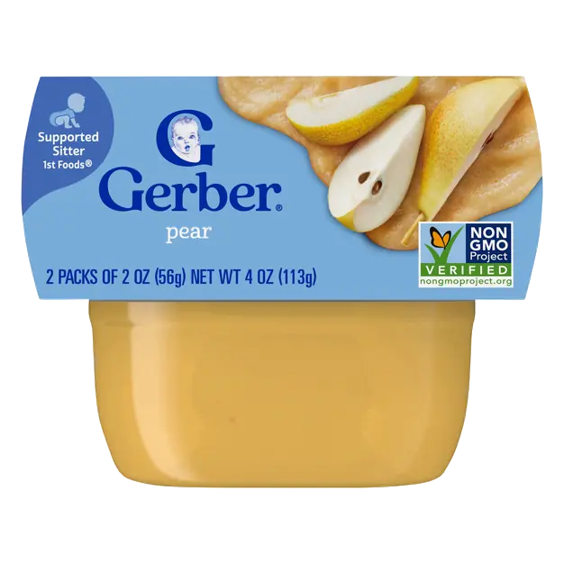 Natural 1st Baby Food Pear - 2 ct