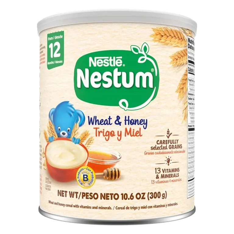 Gerber Nestum Wheat and Honey Toddler and Baby Cereal, 10.58oz