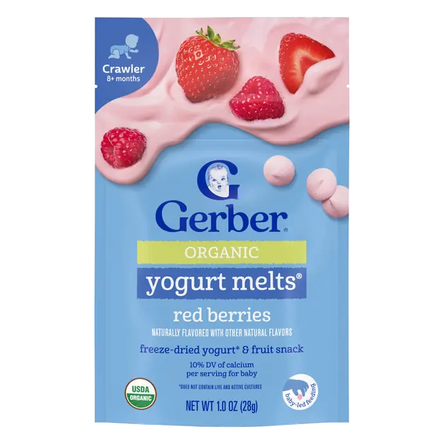 Organic Baby Red Berries Yogurt Melts 8+ Months