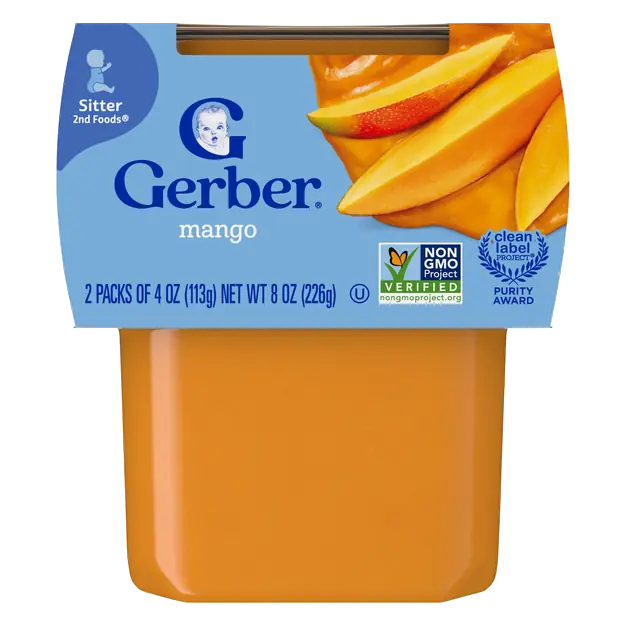 Sitter 2nd Baby Food Mango - 2 ct