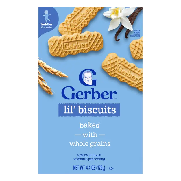 Snacks Toddler Lil' Biscuits with Whole Grains