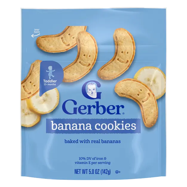 Toddler Banana Cookies