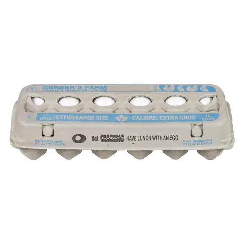 White Eggs Grade A Extra Large 12 Count