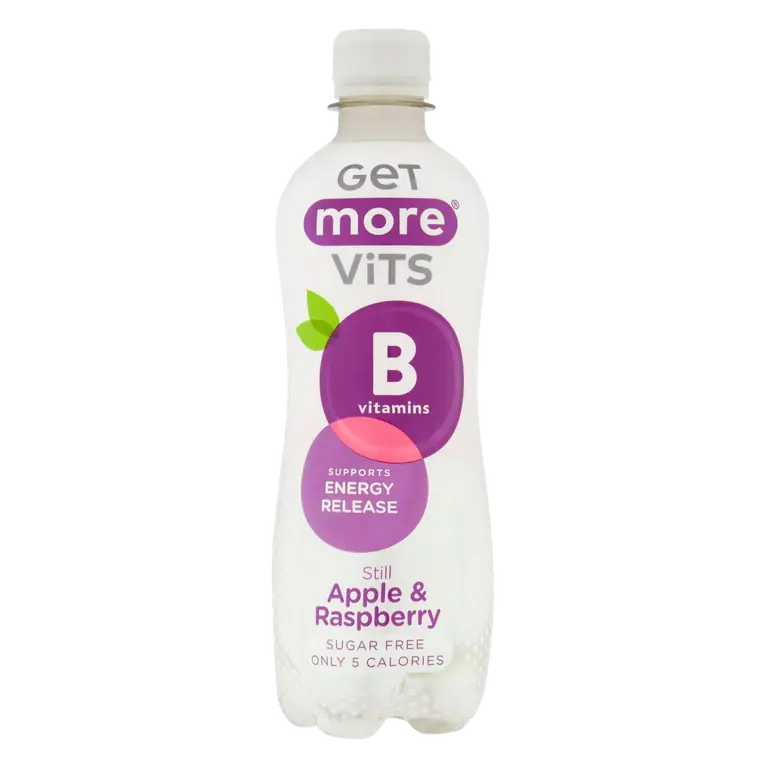 Vits B Vitamins Still Apple & Raspberry Drink 500ml