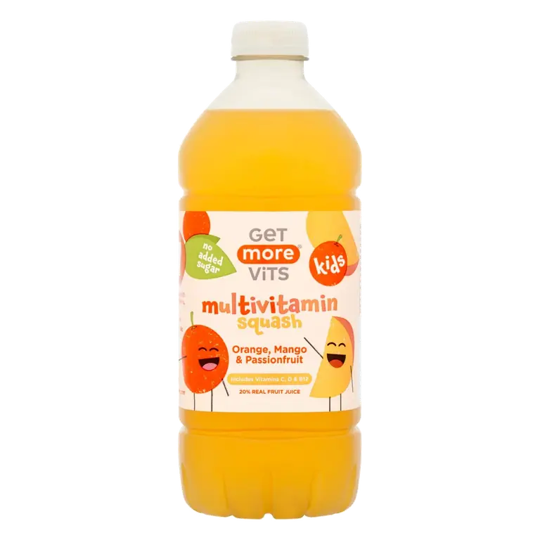 Multivitamin Squash Orange, Mango & Passionfruit 750ml