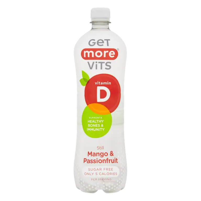 Vits Vitamin D Still Mango & Passionfruit 1L