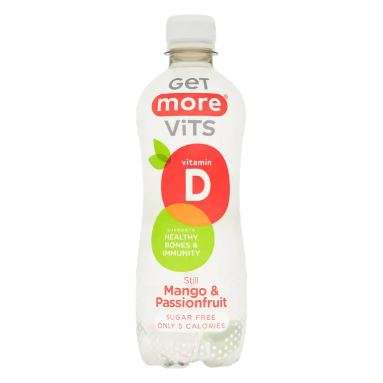 Vitamin D Still Mango & Passionfruit 500ml