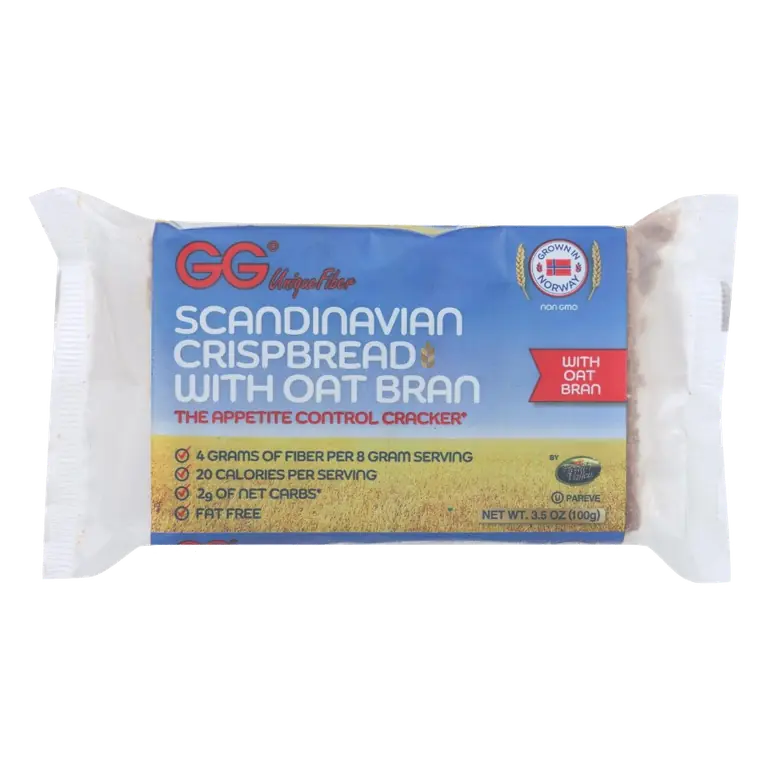 Oat Bran Scandinavian Fiber Crispbread