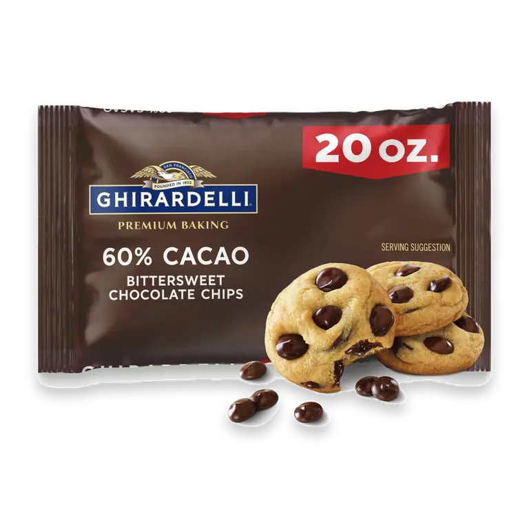 60% Cacao Bittersweet Chocolate Premium Baking Chips