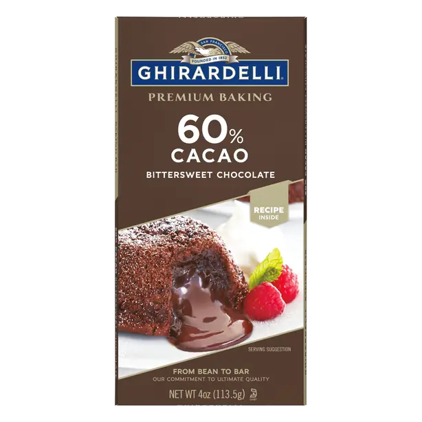 Bittersweet Chocolate Baking Bar 60% Cacao