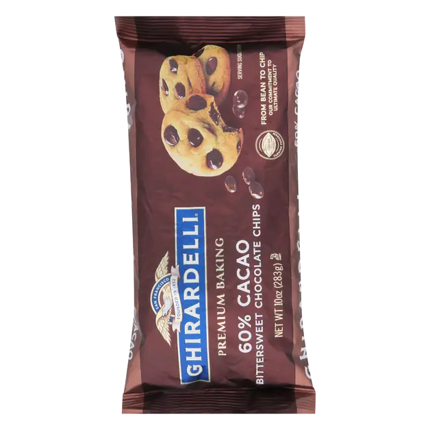 Bittersweet Chocolate Baking Morsel Chips 60% Cacao