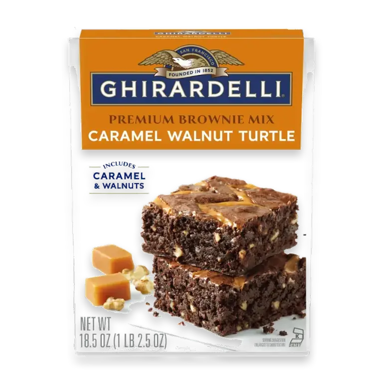 Caramel Walnut Turtle Premium Brownie Mix