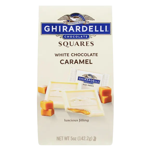 Caramel White Chocolate Candy Squares