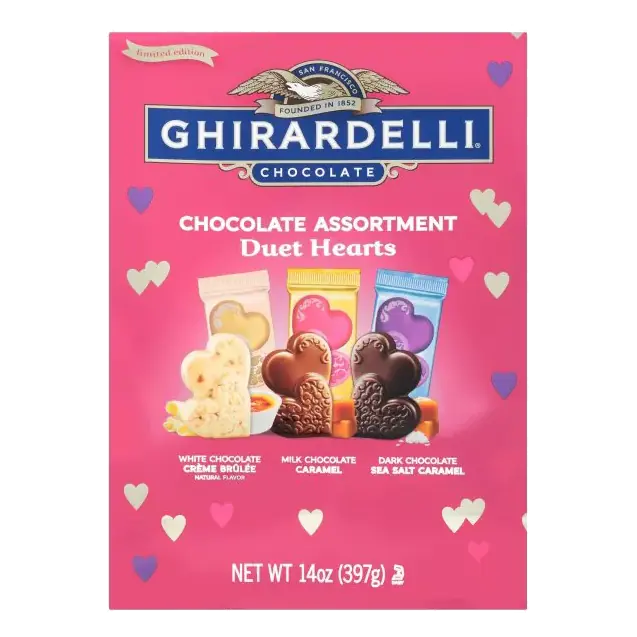 Chocolate, Assortment, Duet Hearts
