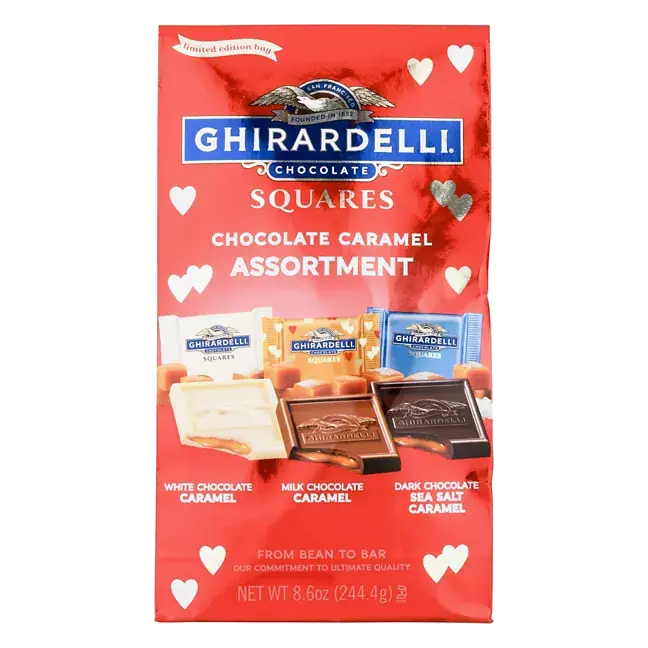Chocolate Caramel, Assortment, Squares, Limited Edition