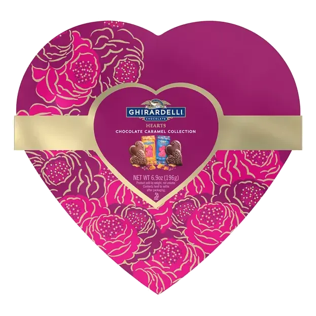 Chocolate, Caramel Collection, Hearts