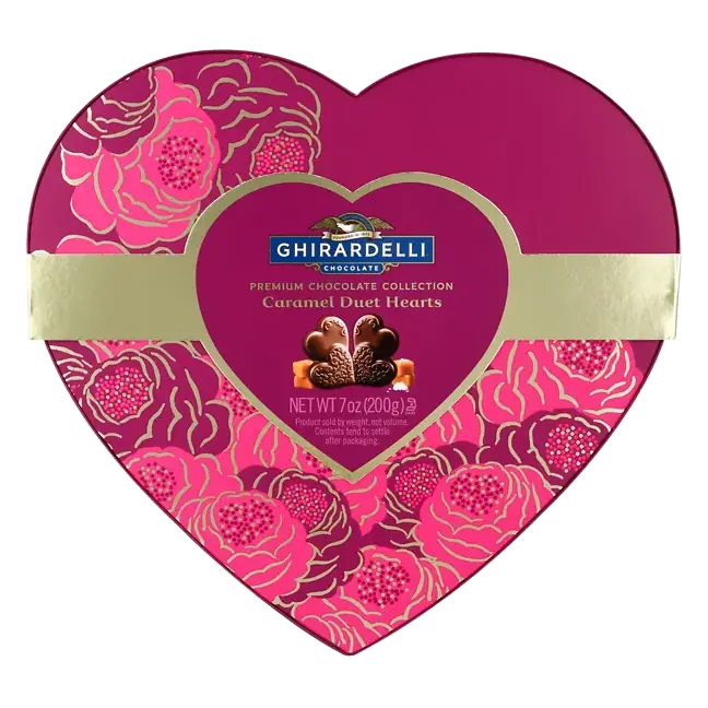 Chocolate Collection, Premium, Caramel Duet Hearts