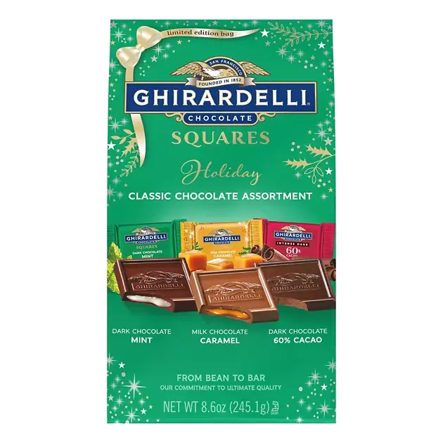Classic Chocolate Assortment Holiday Chocolate Squares