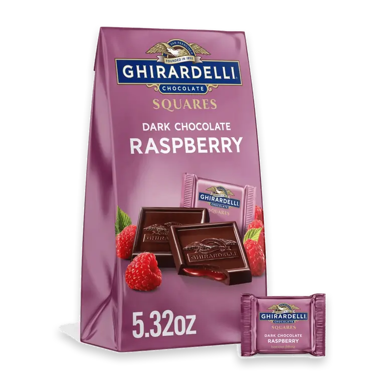 Dark Chocolate Raspberry Squares