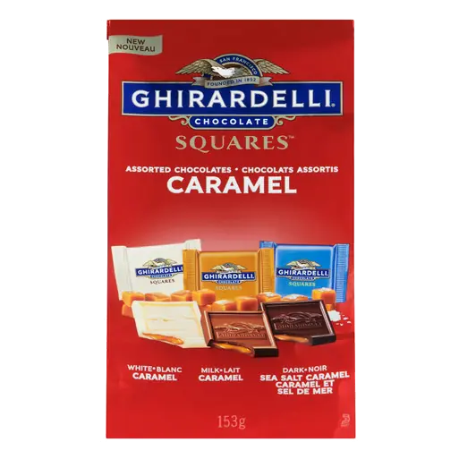 Chocolate Squares Caramel 153 g