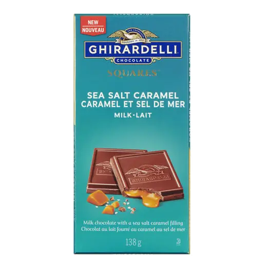 Milk Chocolate Bar Sea Salt Caramel 138 g