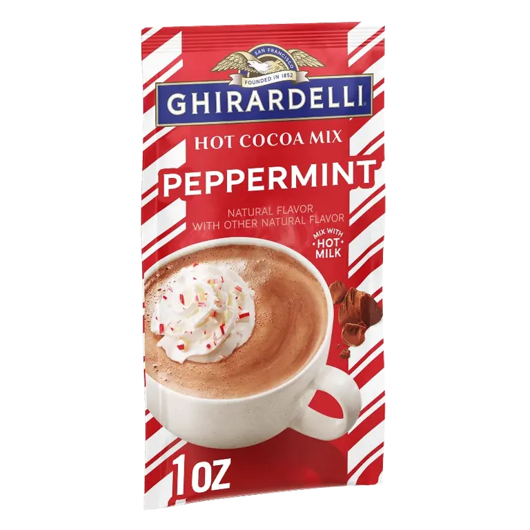 Ghirardelli Peppermint Hot Cocoa Mix, 1oz
