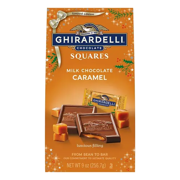 Milk Chocolate Caramel Chocolate Squares
