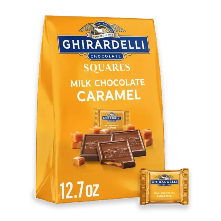 Milk Chocolate Caramel Squares