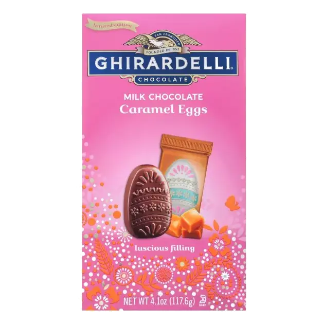 Milk Chocolate Eggs, Caramel
