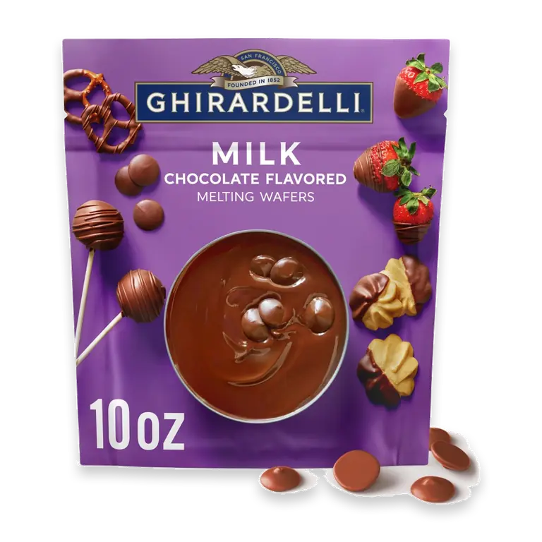 Milk Chocolate Flavored Melting Wafers