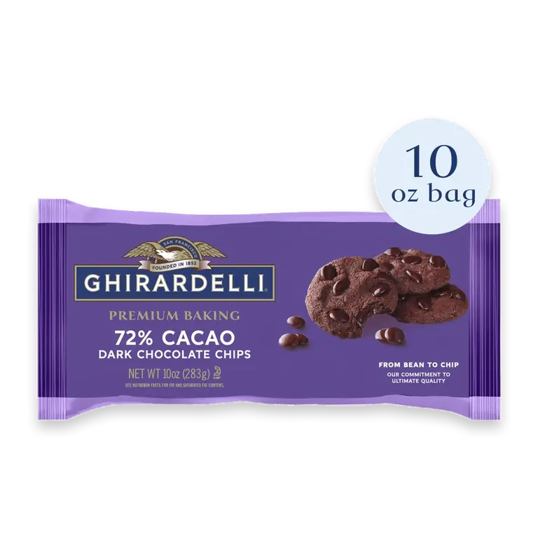 Premium Baking 72% Cacao Dark Chocolate Chips