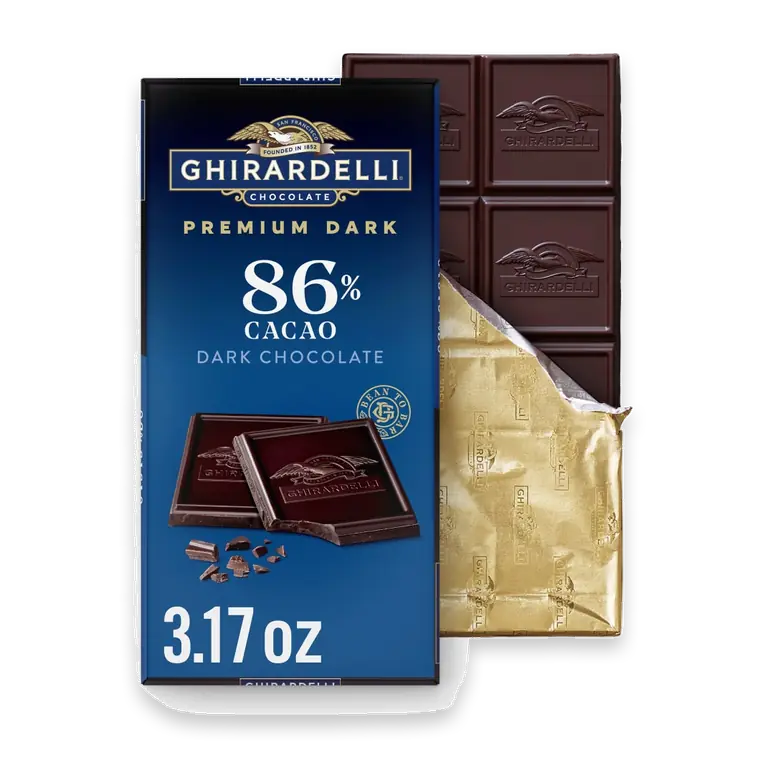 PREMIUM DARK 86% Cacao Dark Chocolate Bar