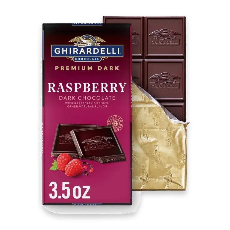PREMIUM DARK Raspberry Dark Chocolate Bar
