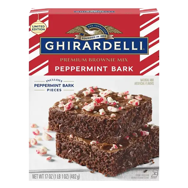 Premium Peppermint Bark Brownie Mix