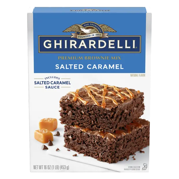 Premium Salted Caramel Brownie Mix
