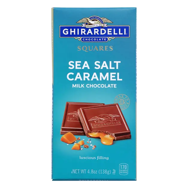 Sea Salt Caramel Milk Chocolate Candy Bar