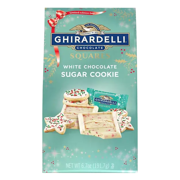 Squares Sugar Cookie White Chocolate