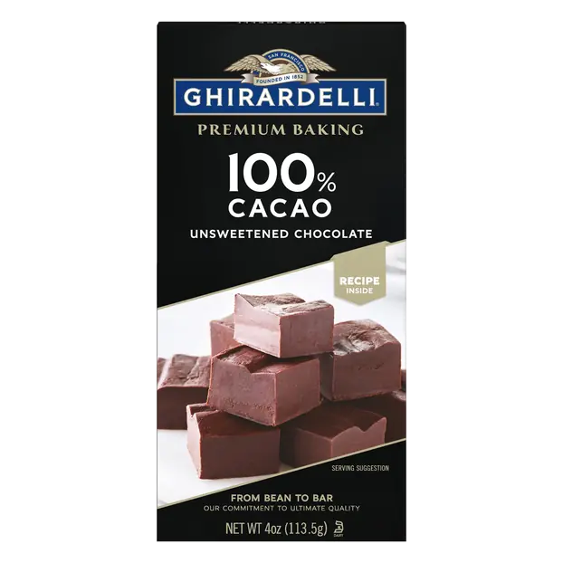 Unsweetened Chocolate Baking Bar 100% Cacao